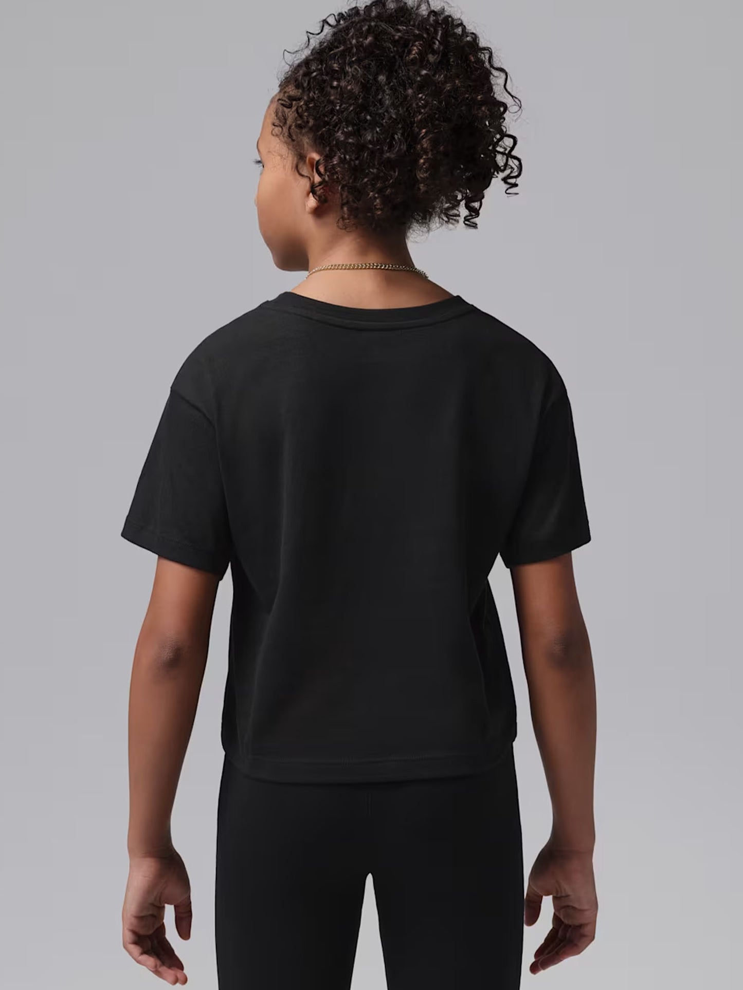 Nike Jordan G., t-shirt a maniche lunghe unisex bambino nera