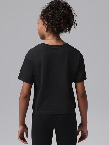 Nike Jordan G., t-shirt a maniche lunghe unisex bambino nera