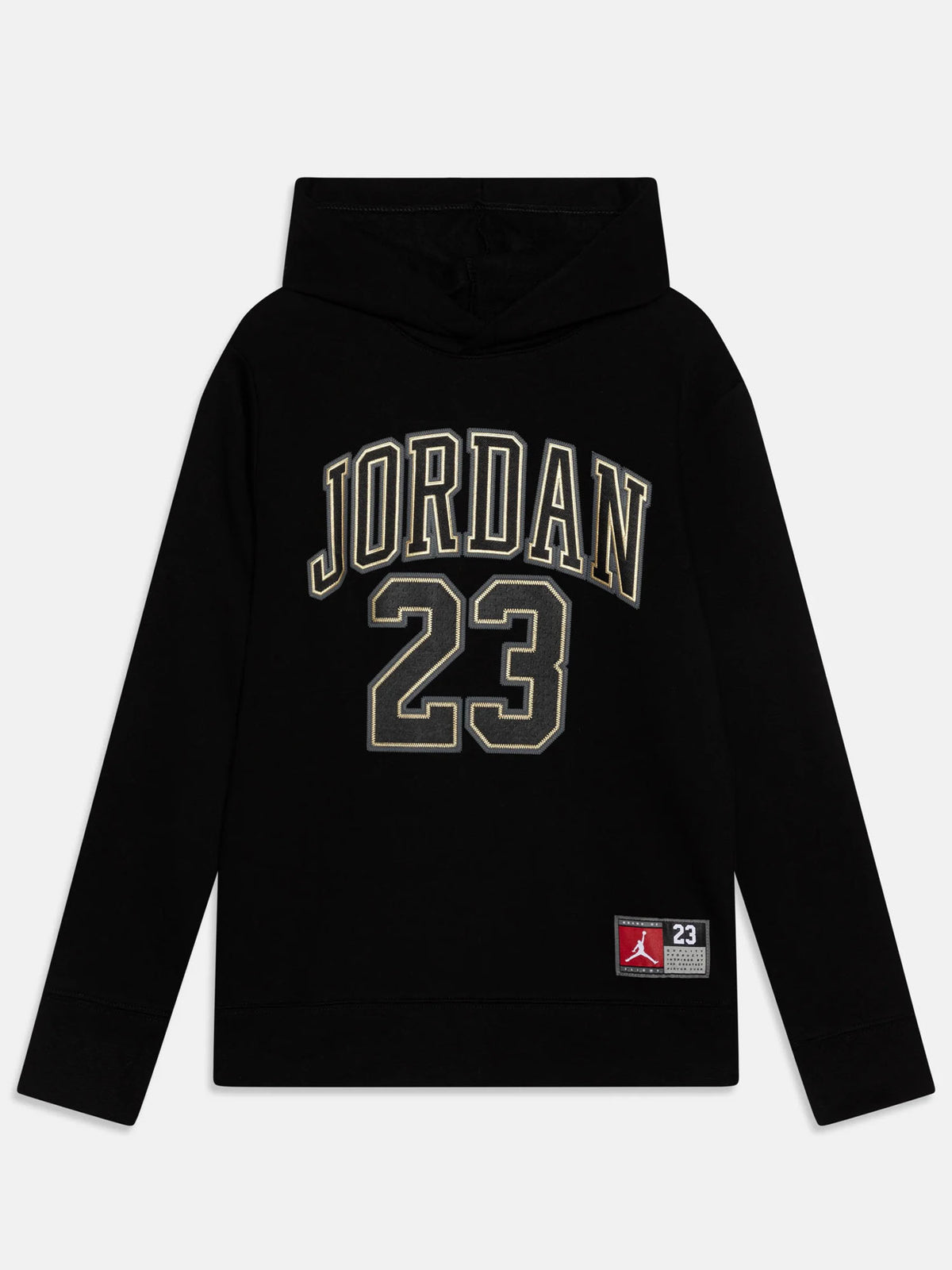 Jordan b. felpa fl da bambino/a nero oro