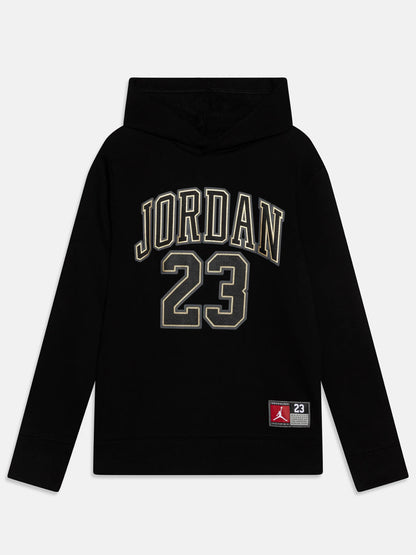 Jordan b. felpa fl da bambino/a nero oro