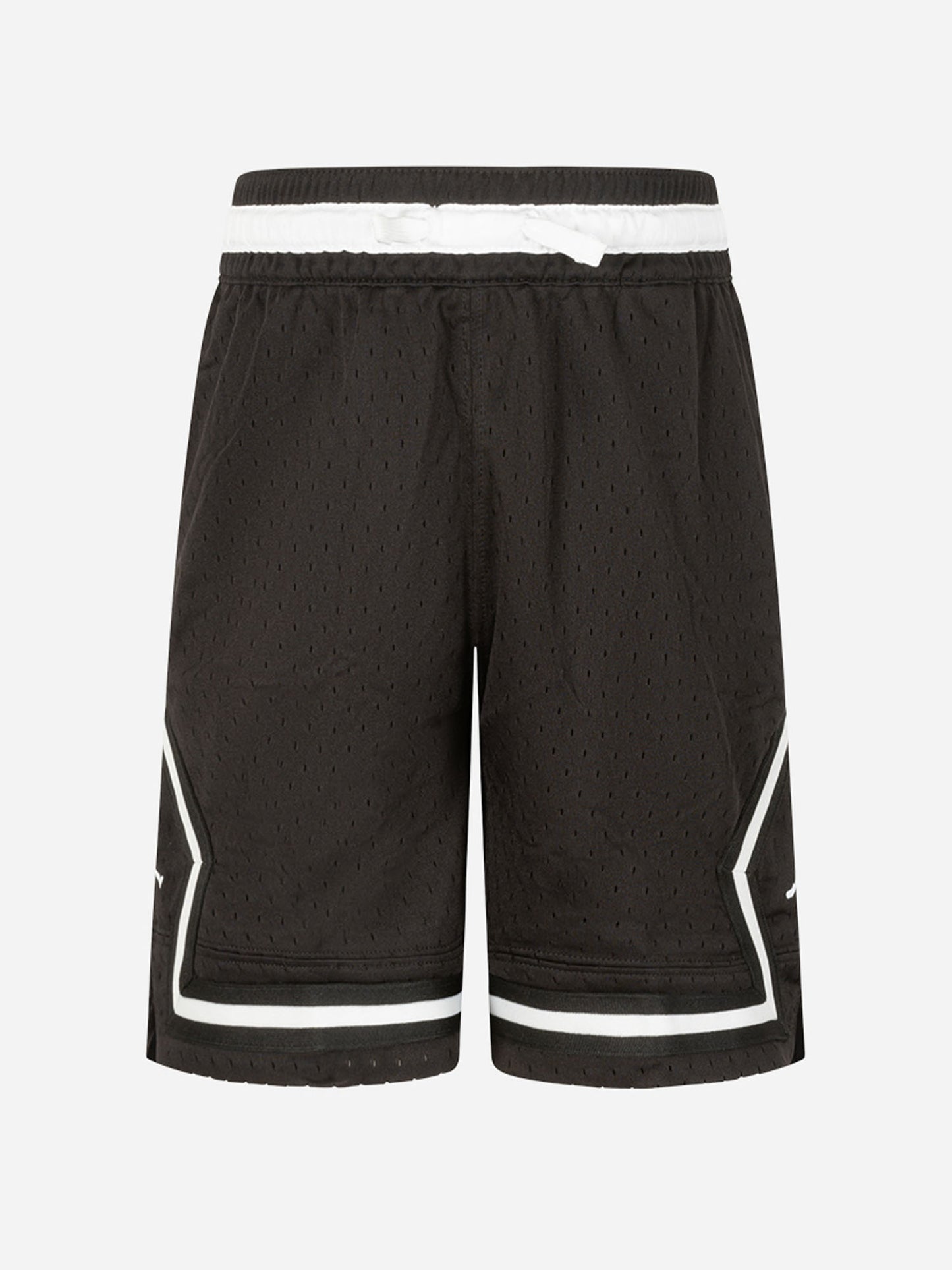 Shorts Jordan da bambino in mesh nero con vestibilità loose