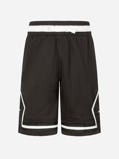 Shorts Jordan da bambino in mesh nero con vestibilità loose