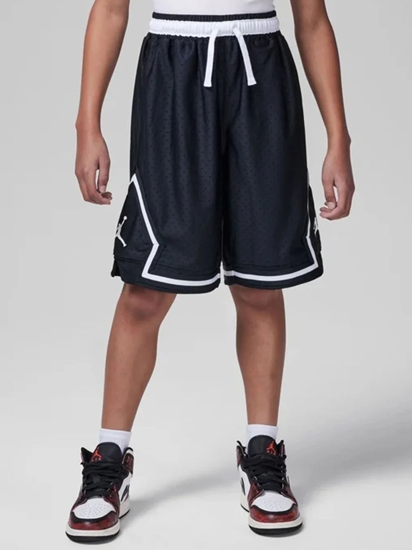 SHORT MESH JORDAN DA BAMBINO NERO