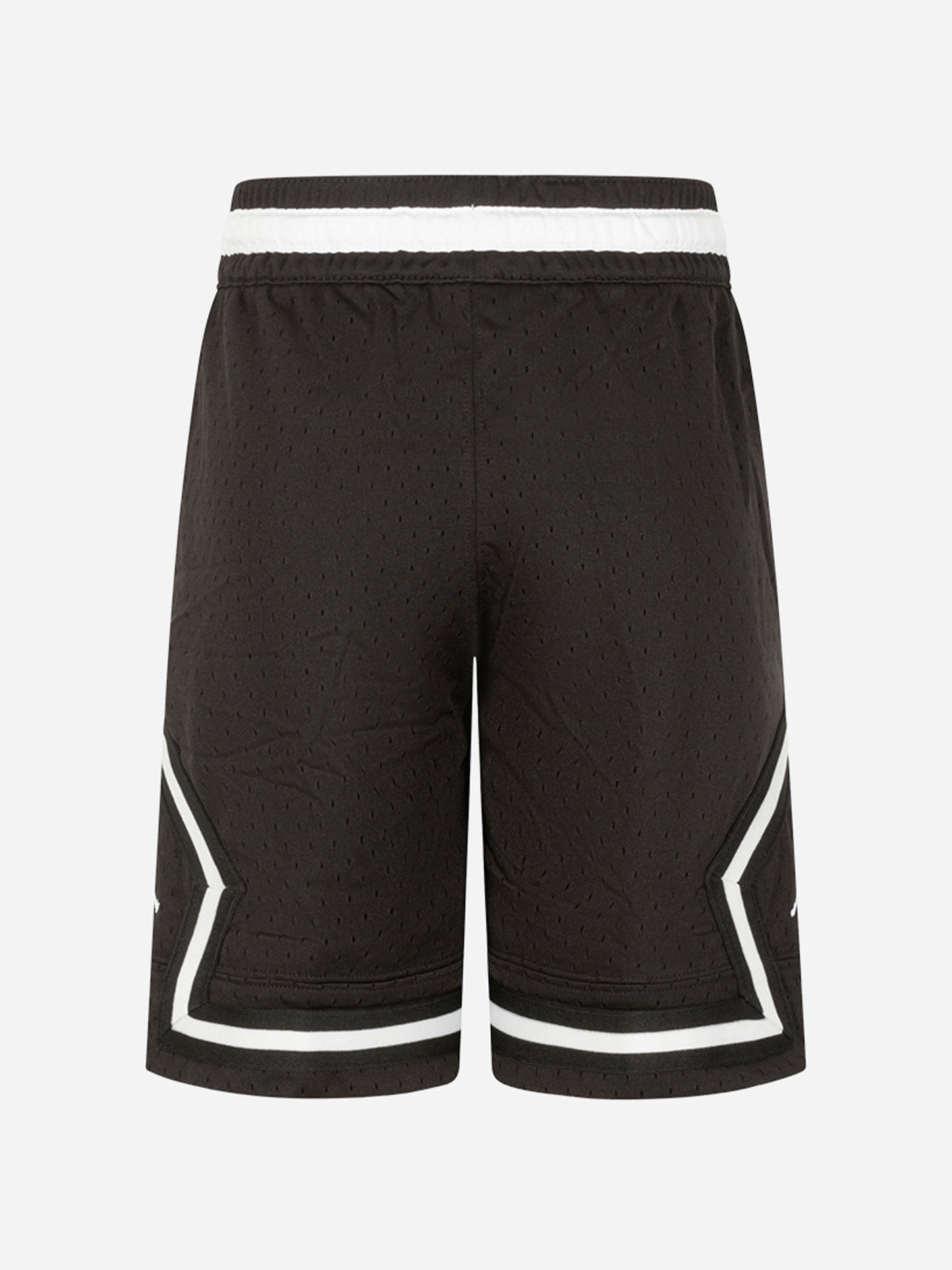 Shorts Jordan da bambino in mesh nero con vestibilità loose