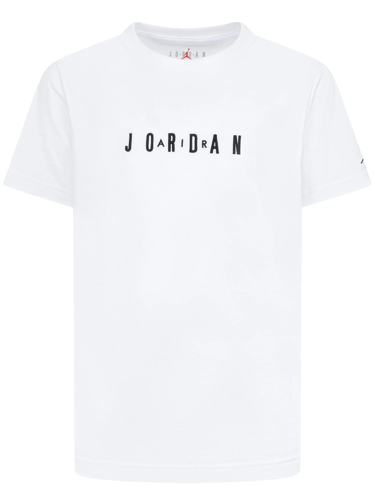 T-SHIRT LOGATA JORDAN DA BAMBINO BIANCO