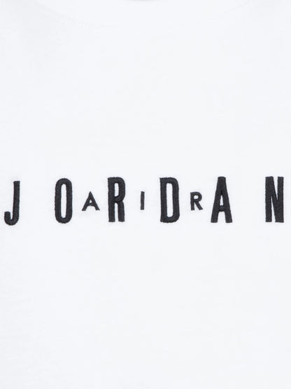 T-SHIRT LOGATA JORDAN DA BAMBINO BIANCO