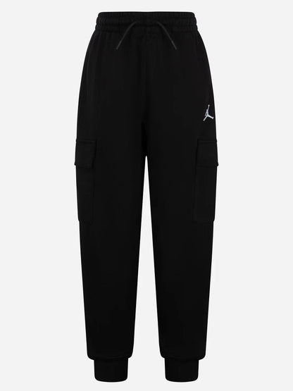Pantaloni Nike Jordan unisex bambino in nero, stile sportivo