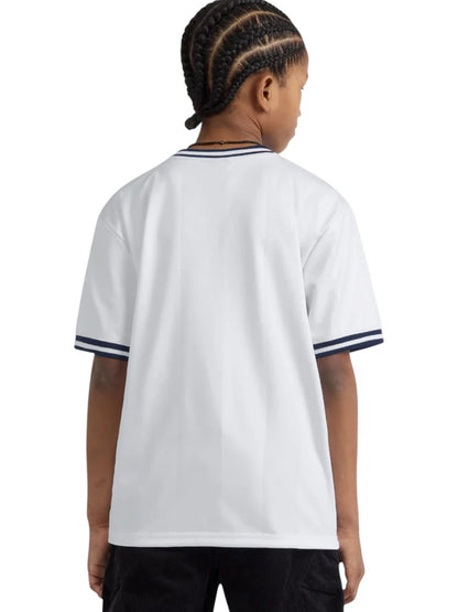 Jordan B. t-shirt maniche corte unisex bambino bianca
