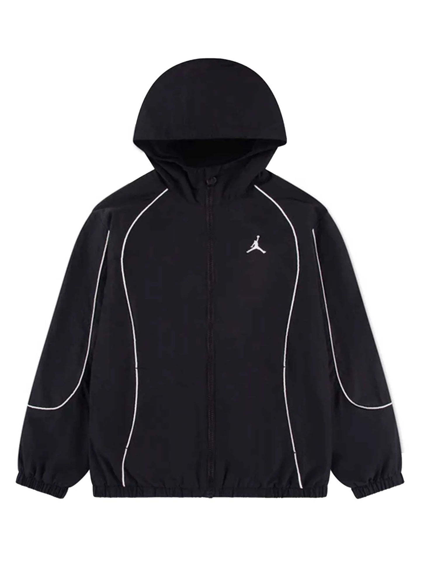 Giubbino Jordan B. unisex bambino nero per la primavera-estate