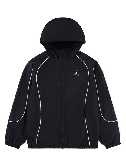 Giubbino Jordan B. unisex bambino nero per la primavera-estate