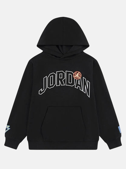 Felpa con cappuccio Jordan Dynasty unisex bambino nera