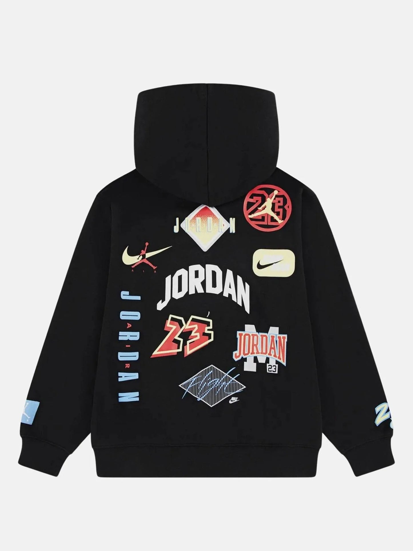 Felpa con cappuccio Jordan Dynasty unisex bambino nera