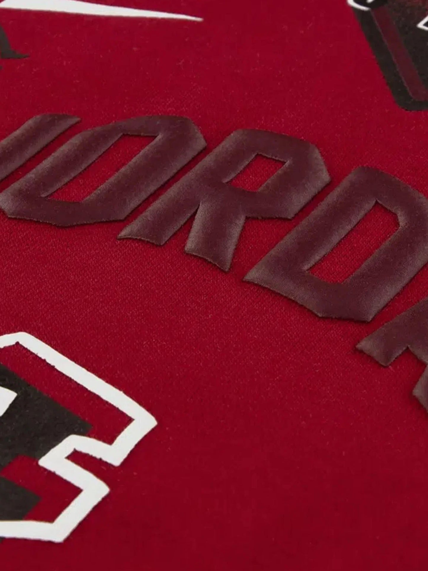 Jordan B., felpa con cappuccio unisex bambino rossa