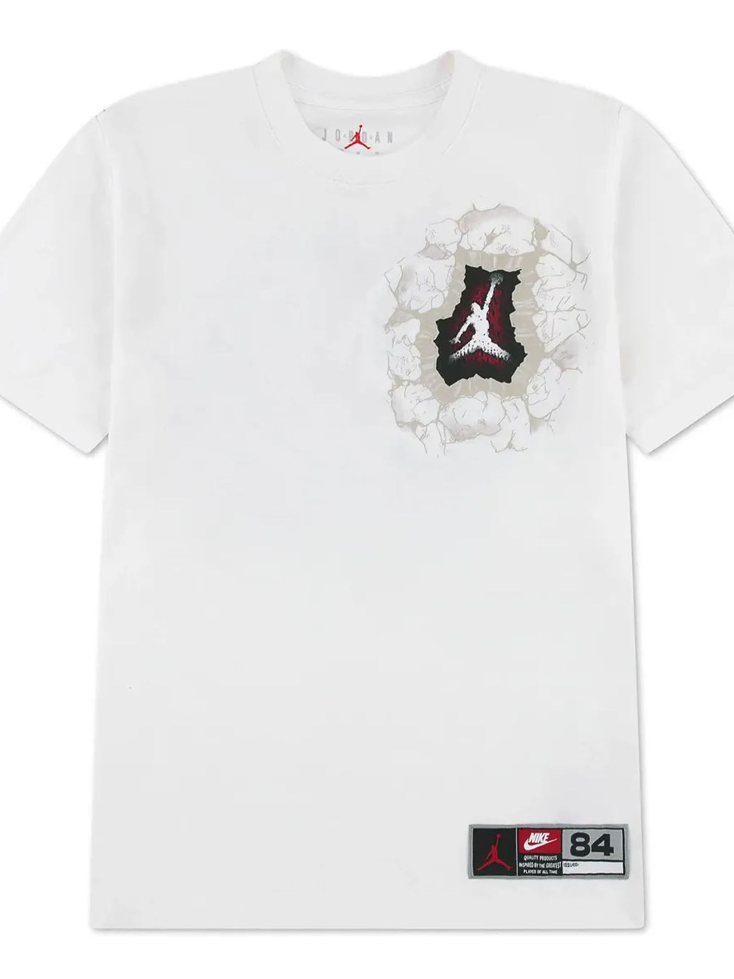 T-shirt Jordan Breakthrough unisex bambino bianca