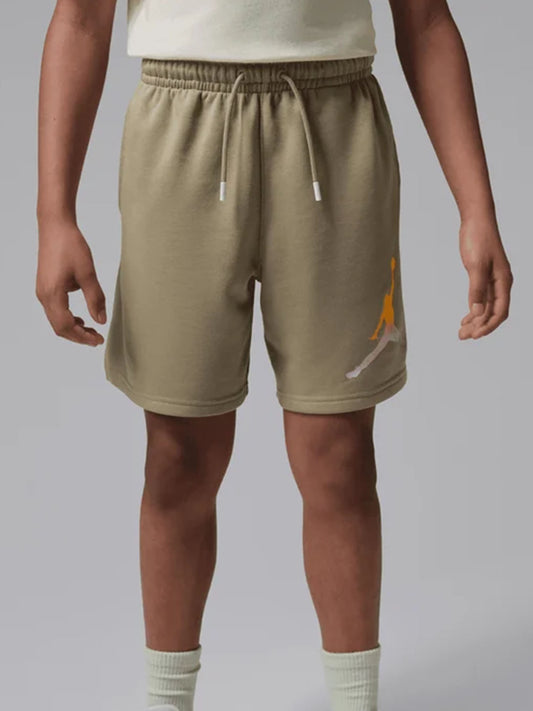 Shorts Jordan per bambino unisex in colore kaki, comodi e sportivi