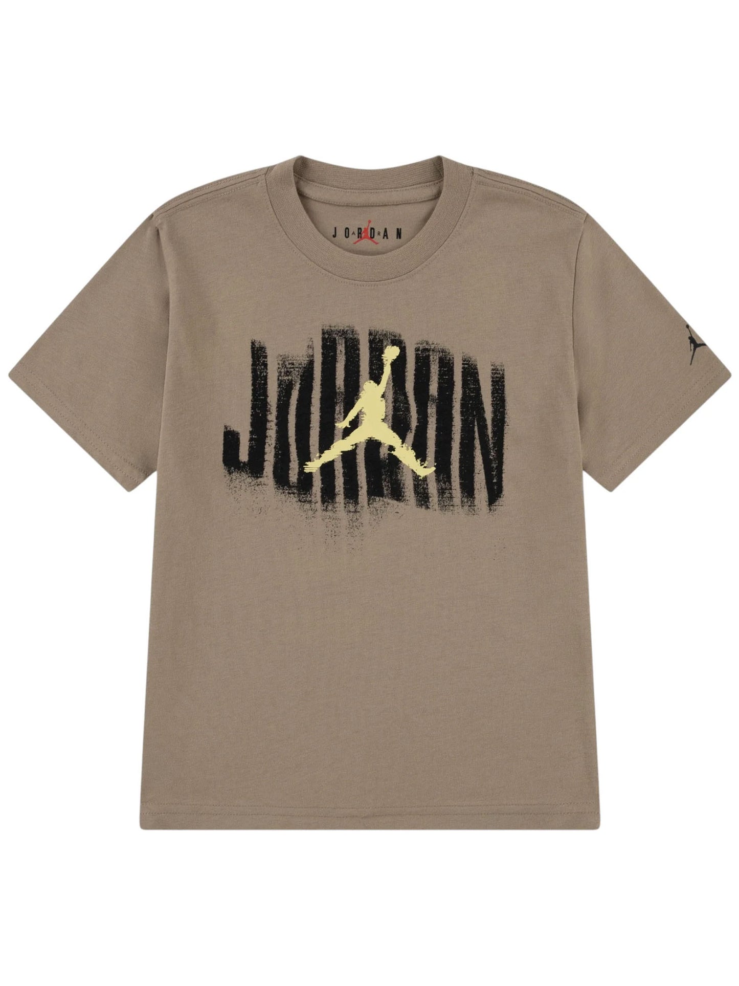 T-shirt Jordan a maniche corte per bambino unisex beige
