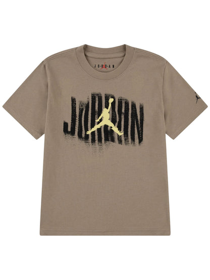 T-shirt Jordan a maniche corte per bambino unisex beige