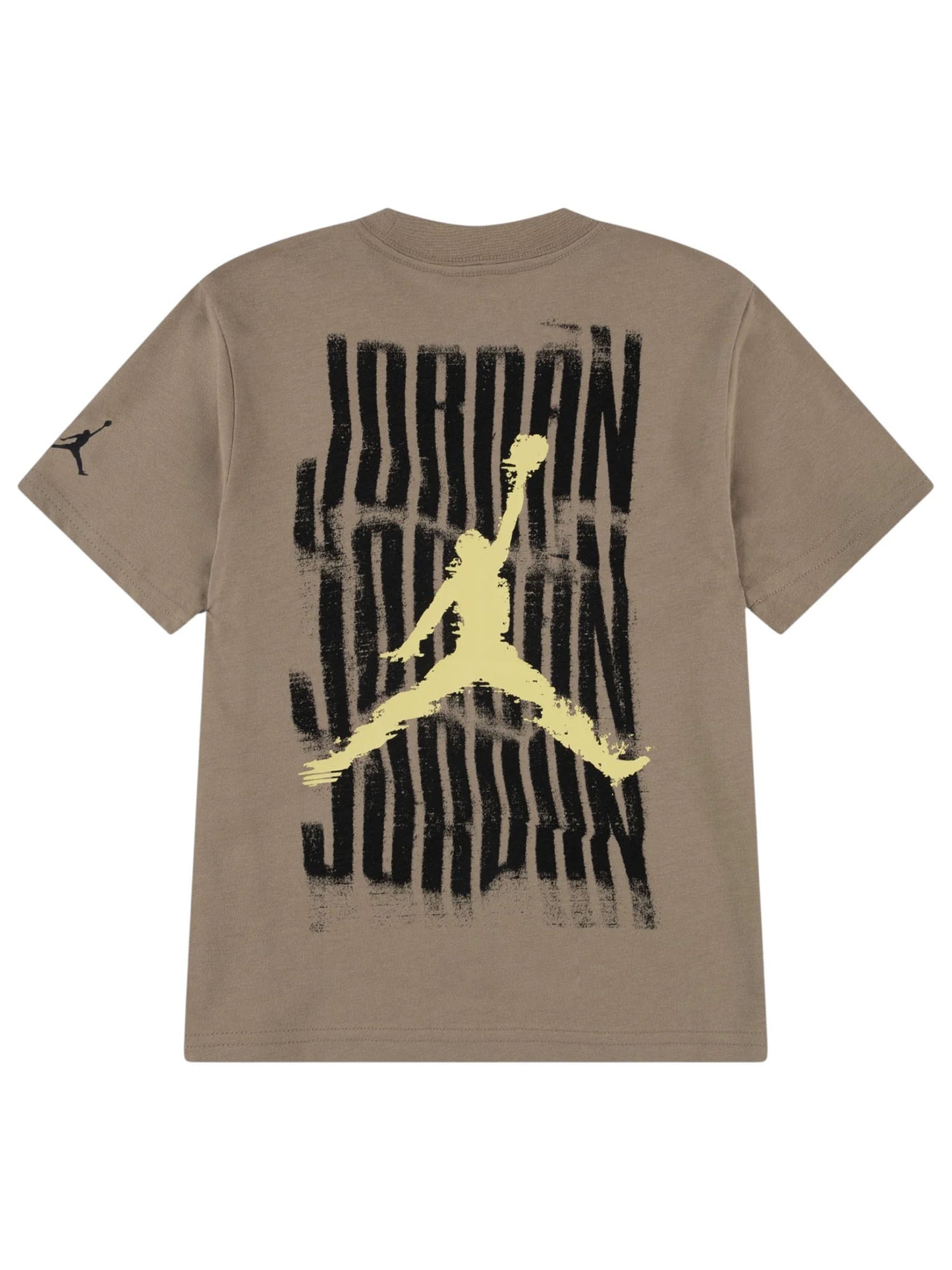 T-shirt Jordan a maniche corte per bambino unisex beige