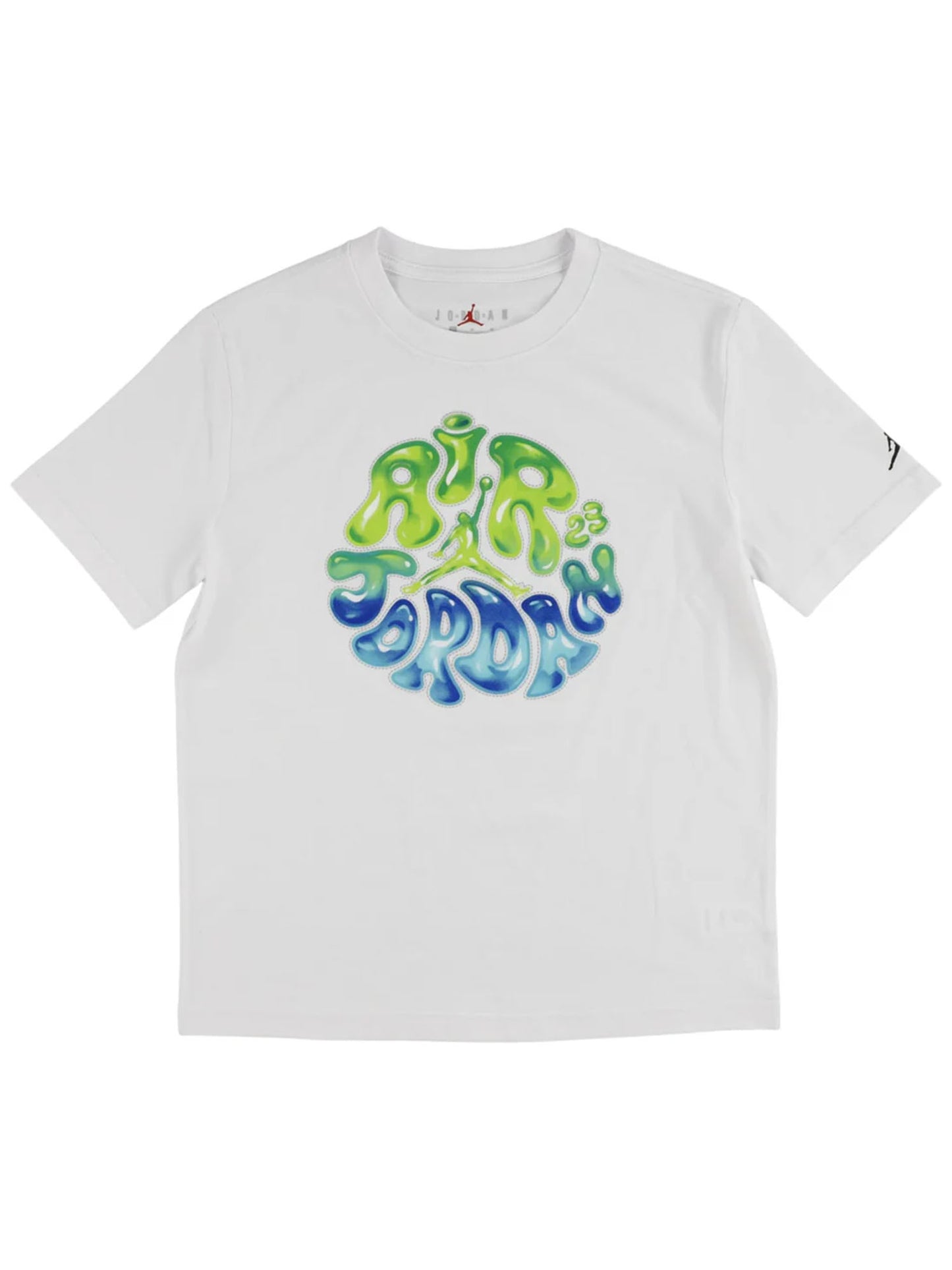 Nike Jordan B, t-shirt sportiva unisex bambino bianca