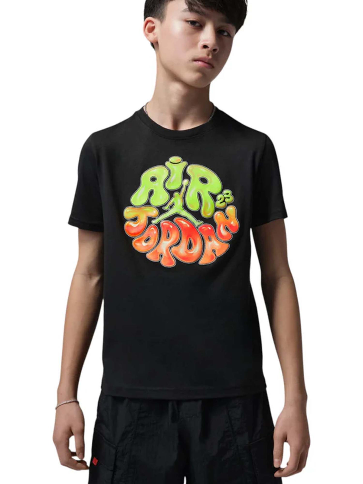 Jordan b. t-shirt mm da bambino/a nero