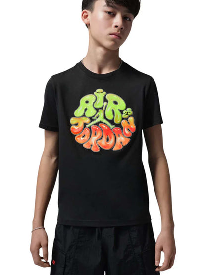 Jordan b. t-shirt mm da bambino/a nero