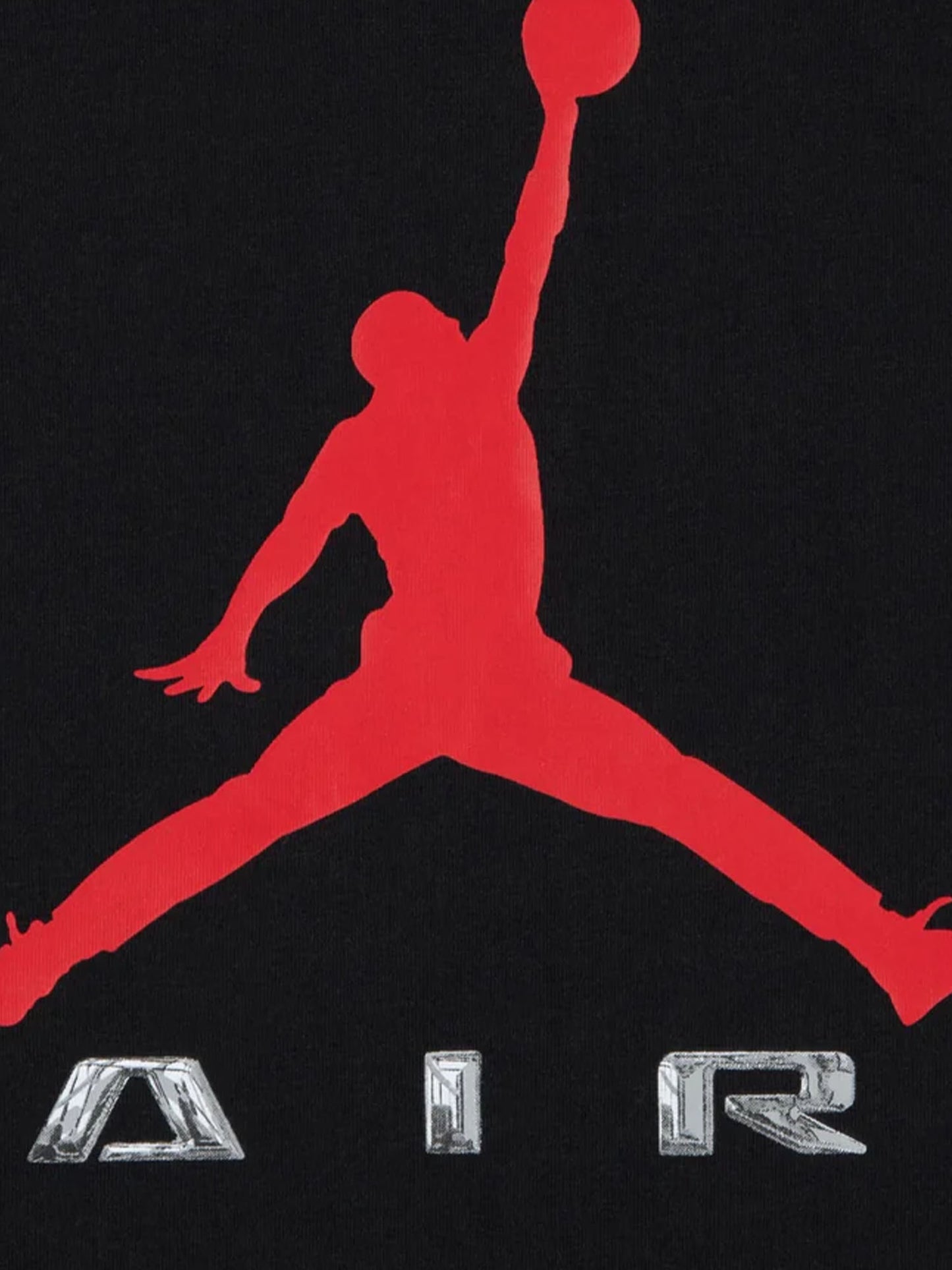 Nike Jordan B., t-shirt a maniche lunghe unisex bambino nera