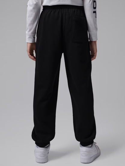 Nike Jordan B. Panta Ft, pantaloni unisex bambino neri