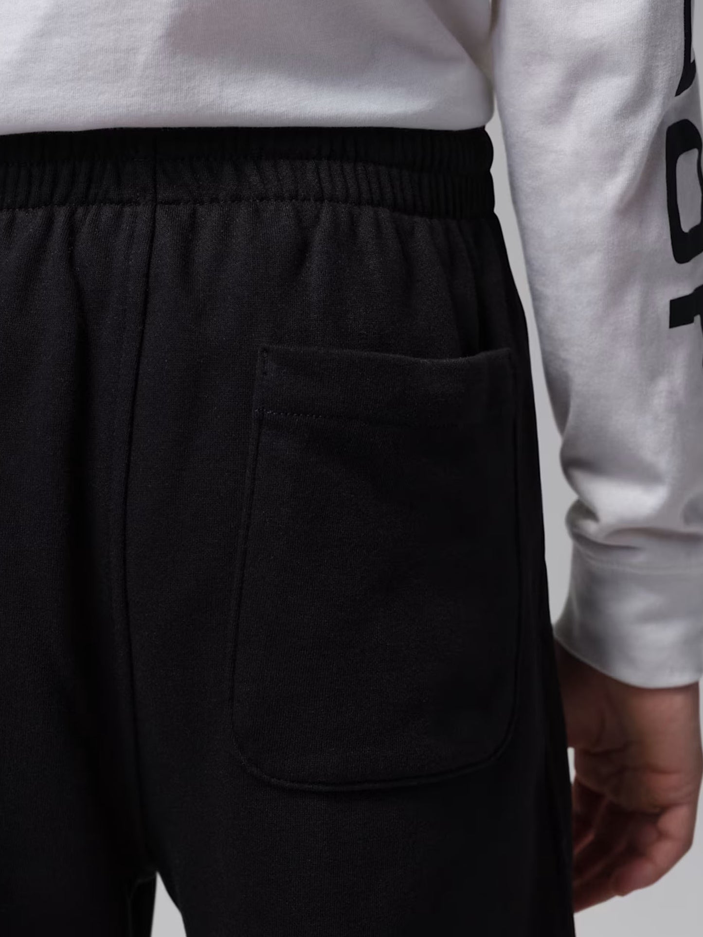 Nike Jordan B. Panta Ft, pantaloni unisex bambino neri