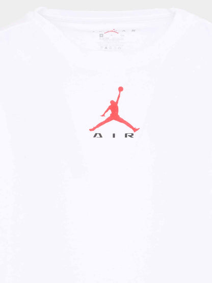Nike Jordan B., t-shirt a maniche lunghe unisex bambino bianca