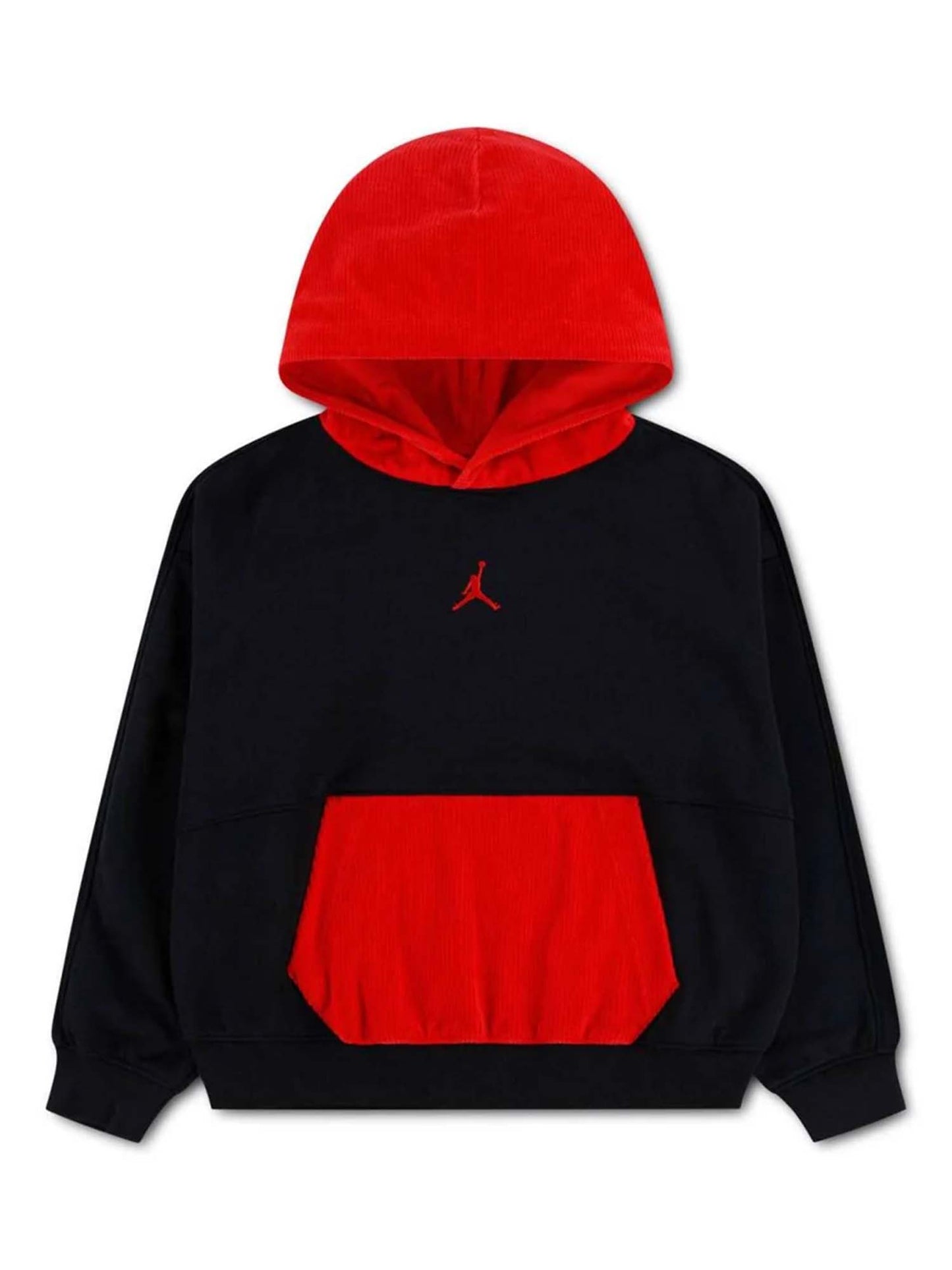 Nike Jordan B., felpa unisex bambino nero