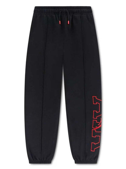 Nike Jordan B. Panta Fl, pantalone unisex bambino nero