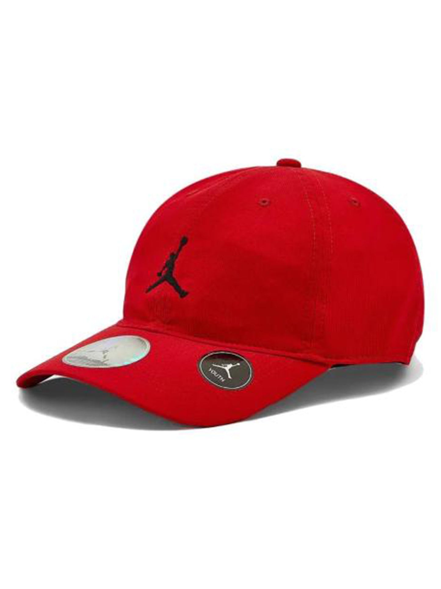 Cappello Jordan Nike unisex rosso con logo ricamato