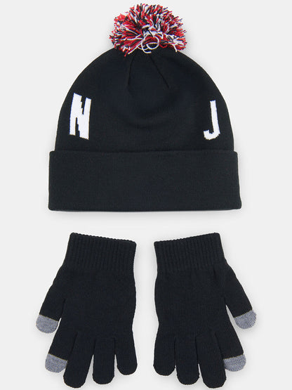 SET CAPPELLO .+ GUANTI JORDAN BIMBO NERO