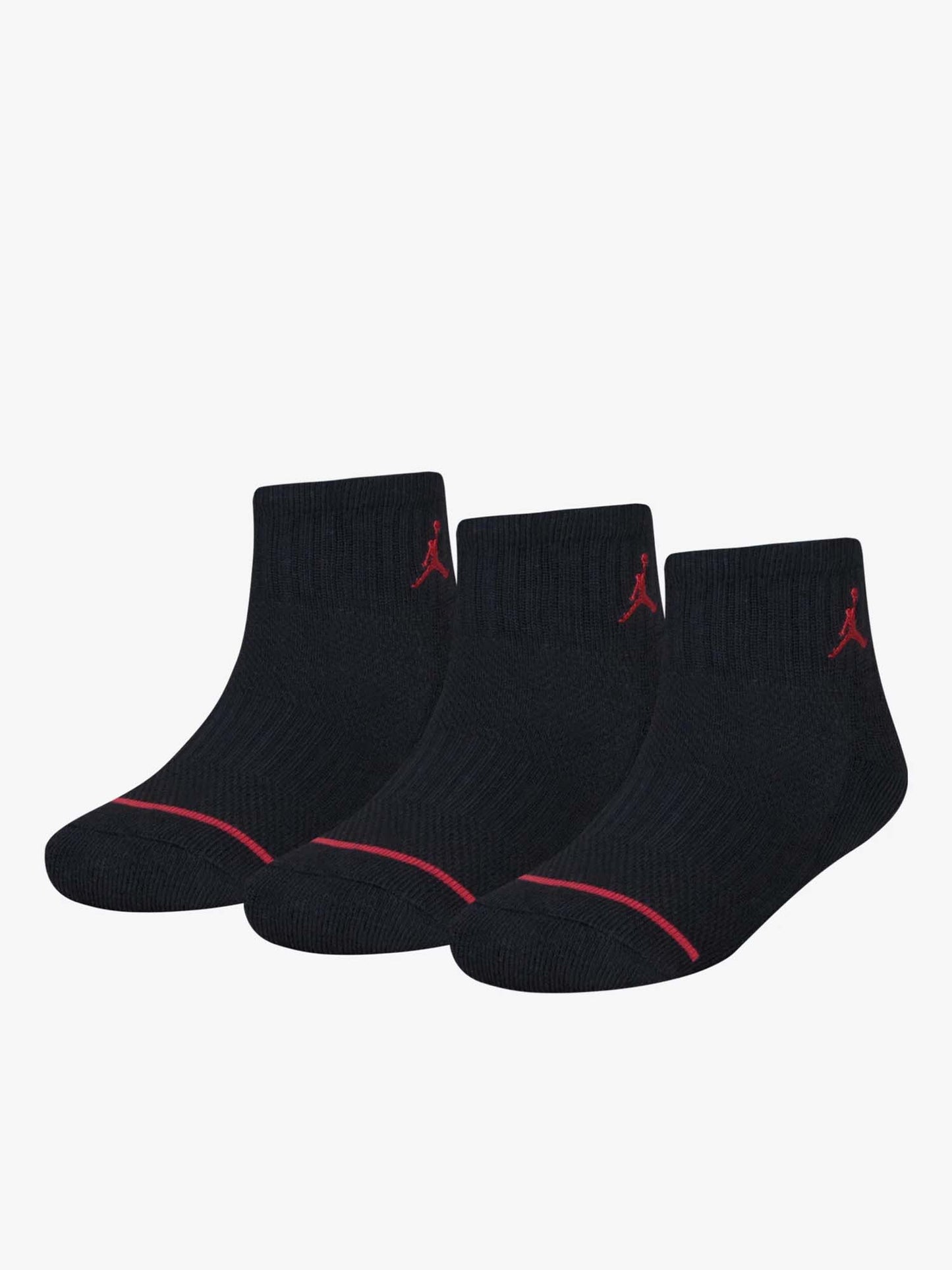 JORDAN CALZE 3PK - NERO