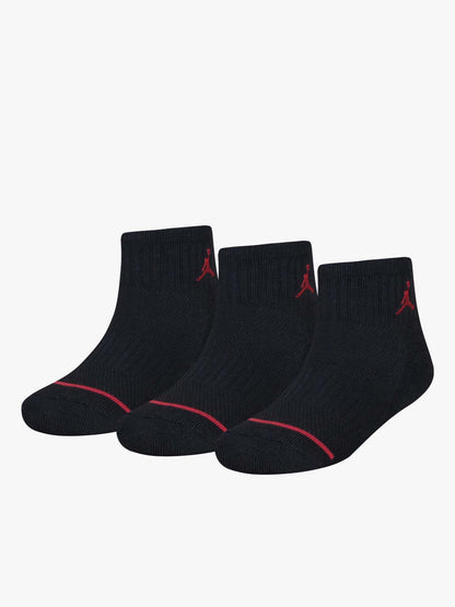 JORDAN CALZE 3PK - NERO