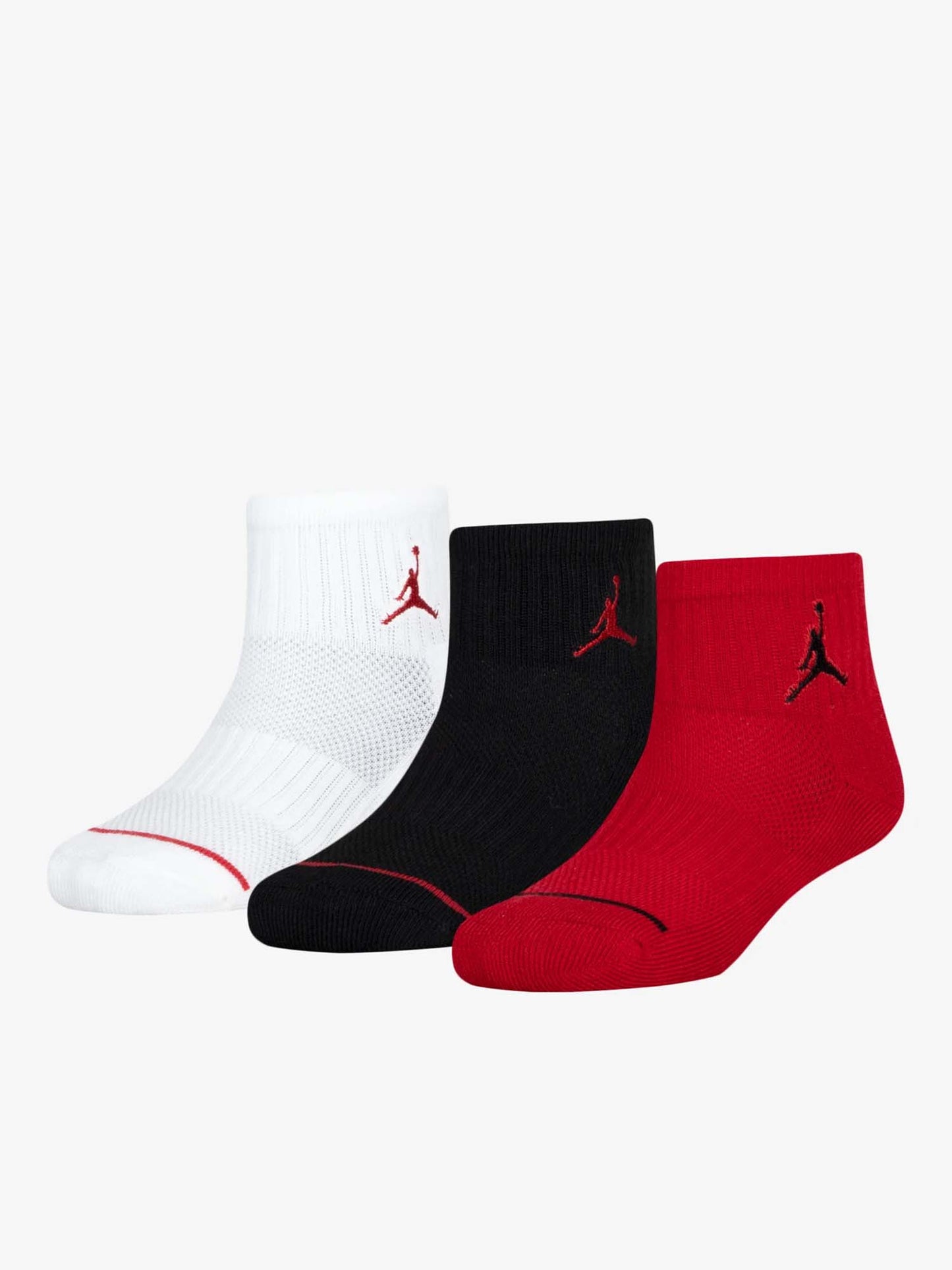 Calze sportive Nike Jordan da donna multicolore, set 3 paia