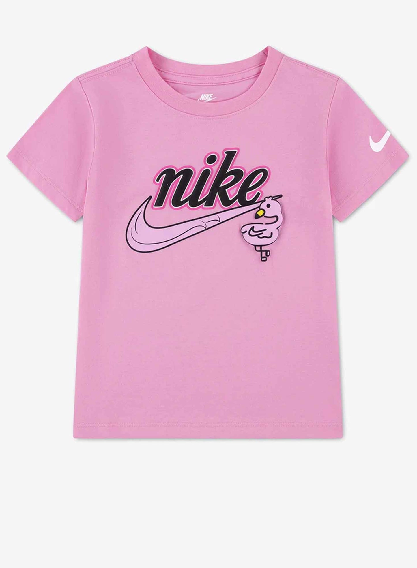 Nike G. T-Shirt Mm, t-shirt a maniche lunghe unisex bambino fucsia