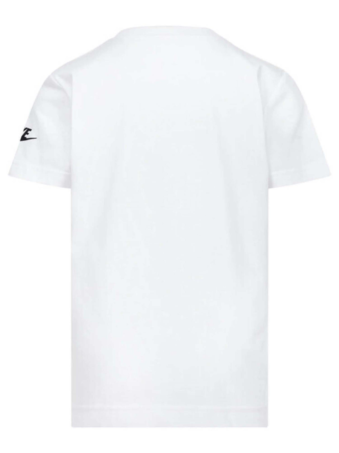 T-shirt Nike Sportswear in cotone bianco per bimbo e bimba