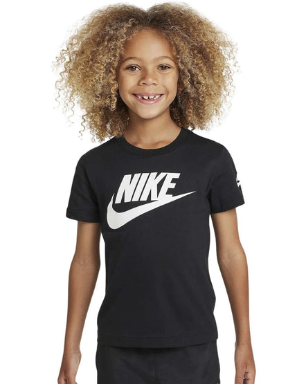 Nike Futura Evergreen, t-shirt maniche corte da unisex bambino nero