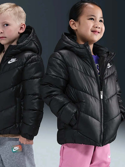 Nike NKN NSW ADP Puffer, giubbino da unisex bambino nero