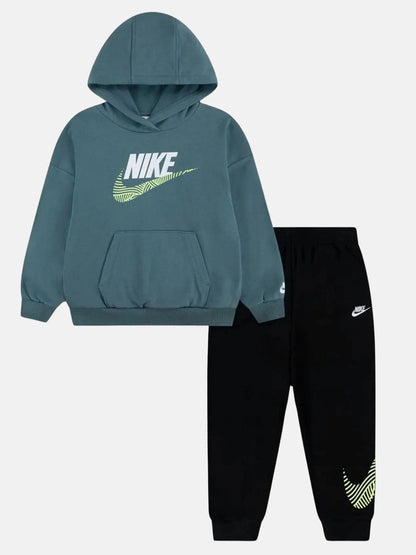 Tuta Nike In The Zone oversize unisex bambino in verde