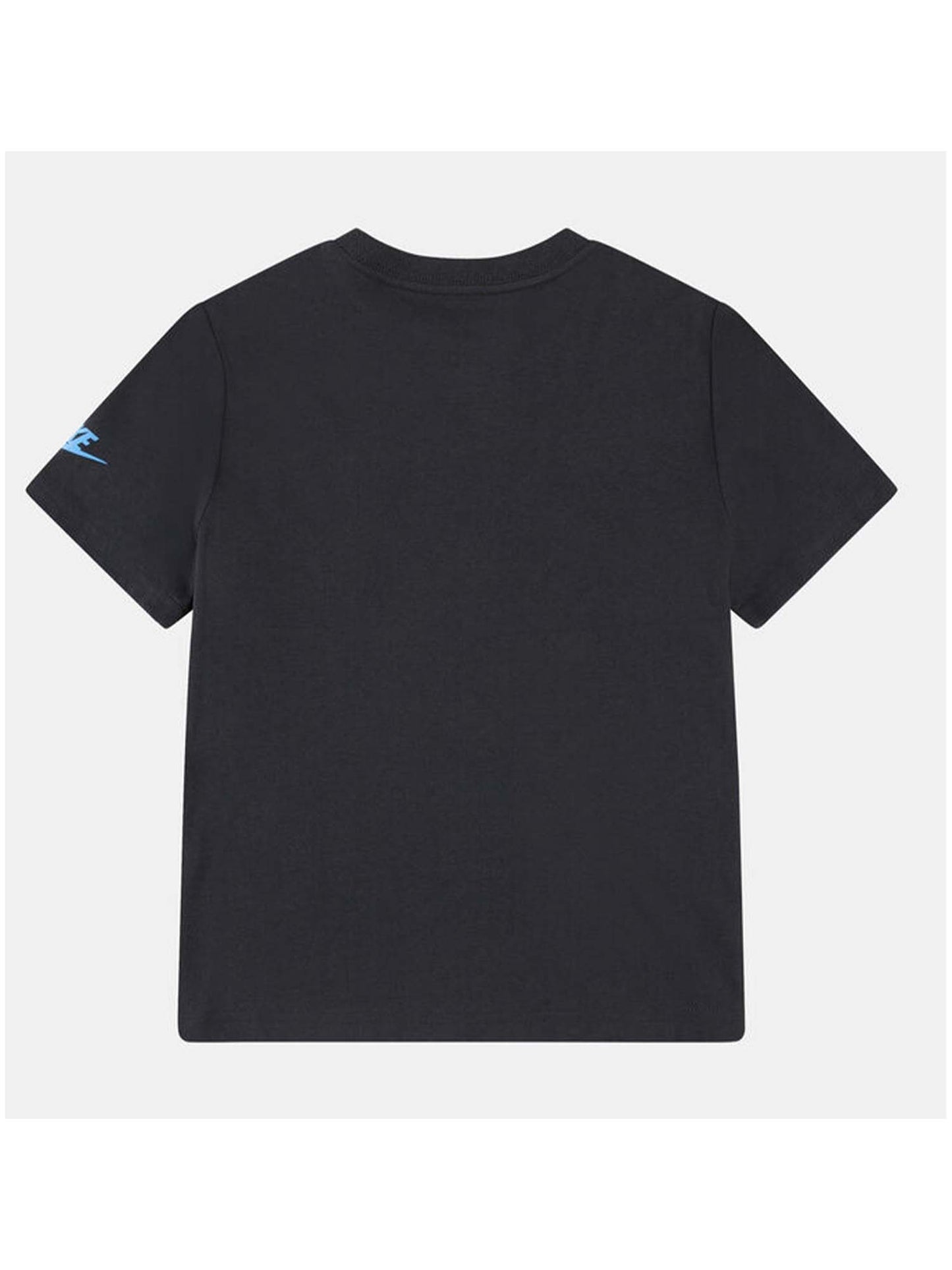 T-shirt Nike unisex bambino grigia con stampa football sportiva