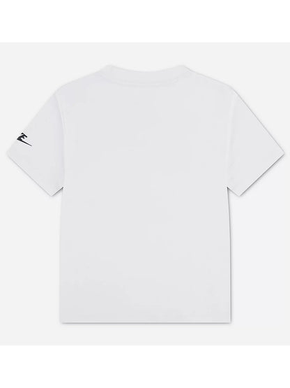 Nike b. t-shirt mm da bambino/a bianco