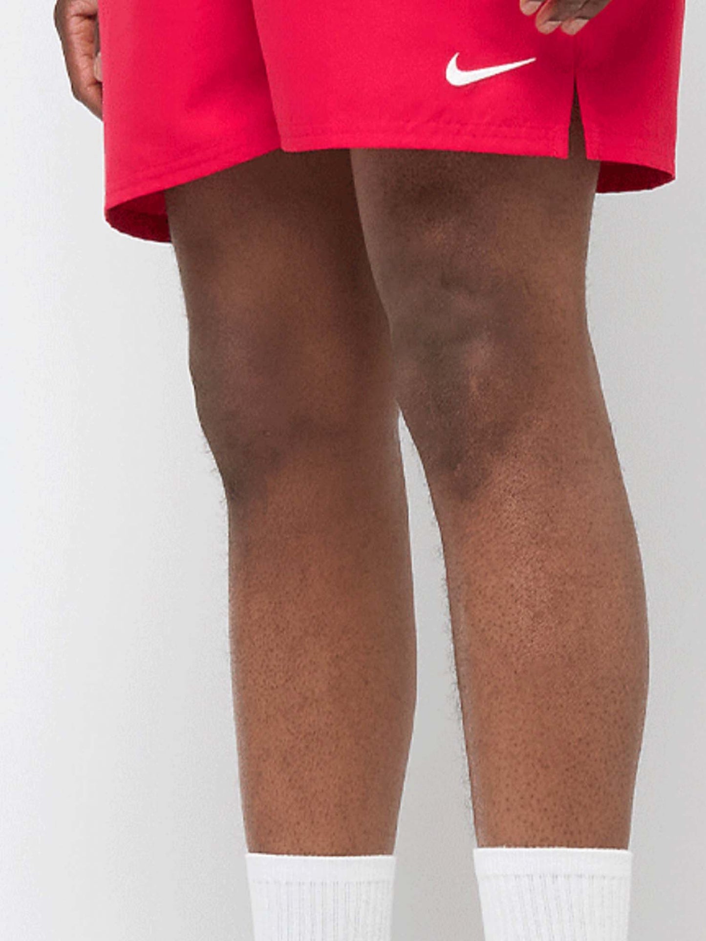 Costume boxer rosso da uomo Nike per attività estive sportive