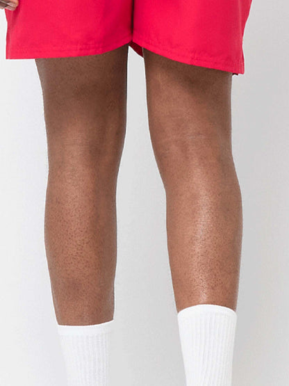 Costume boxer rosso da uomo Nike per attività estive sportive