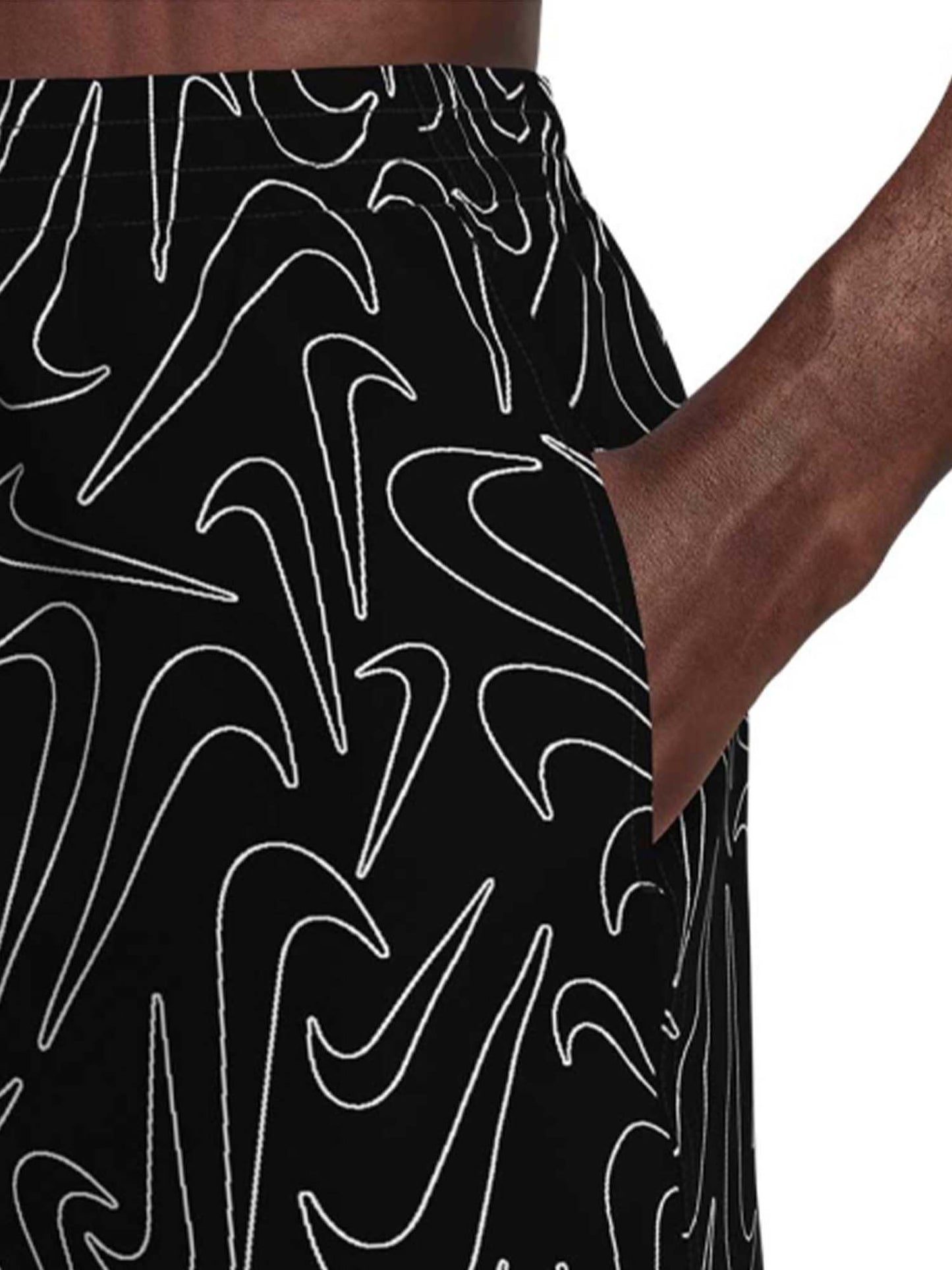 Costume boxer Nike da uomo in nero sportivo