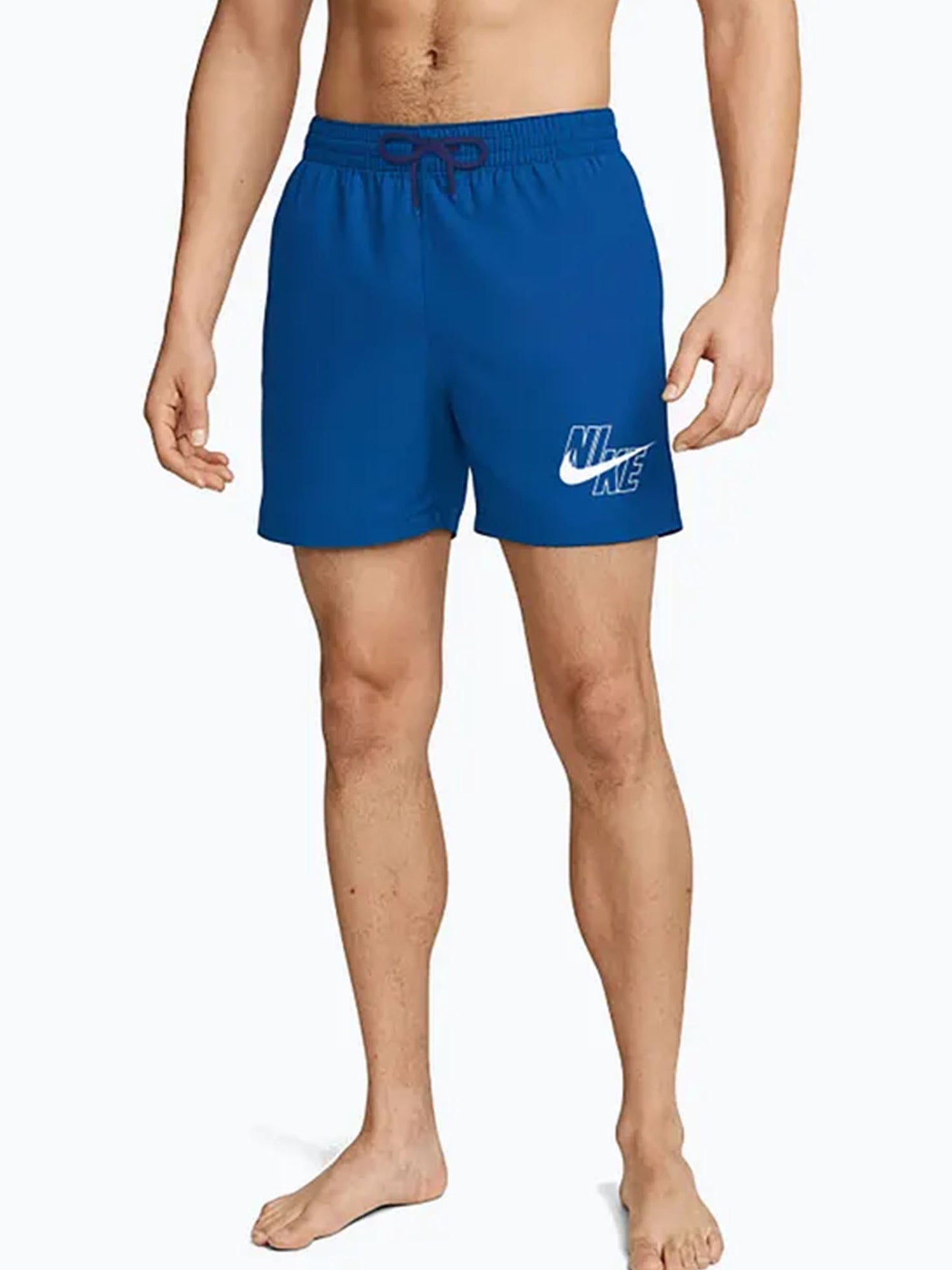 Costume boxer Nike da uomo in blu per attività sportive in acqua