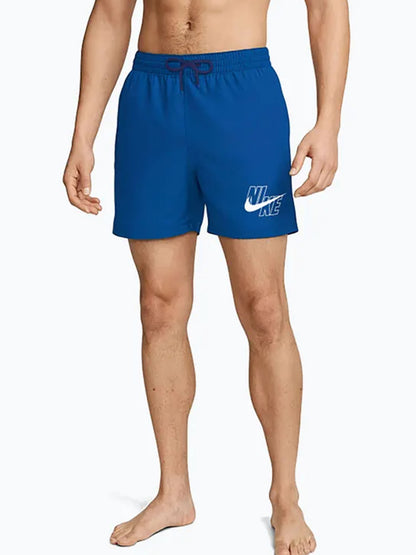 Costume boxer Nike da uomo in blu per attività sportive in acqua
