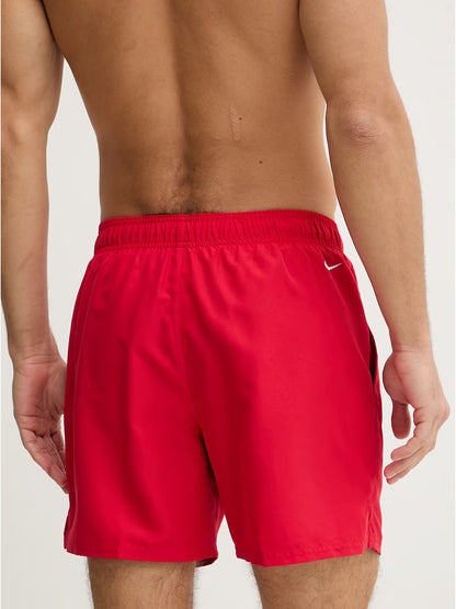 Costume boxer Nike rosso da uomo per attività sportive estive