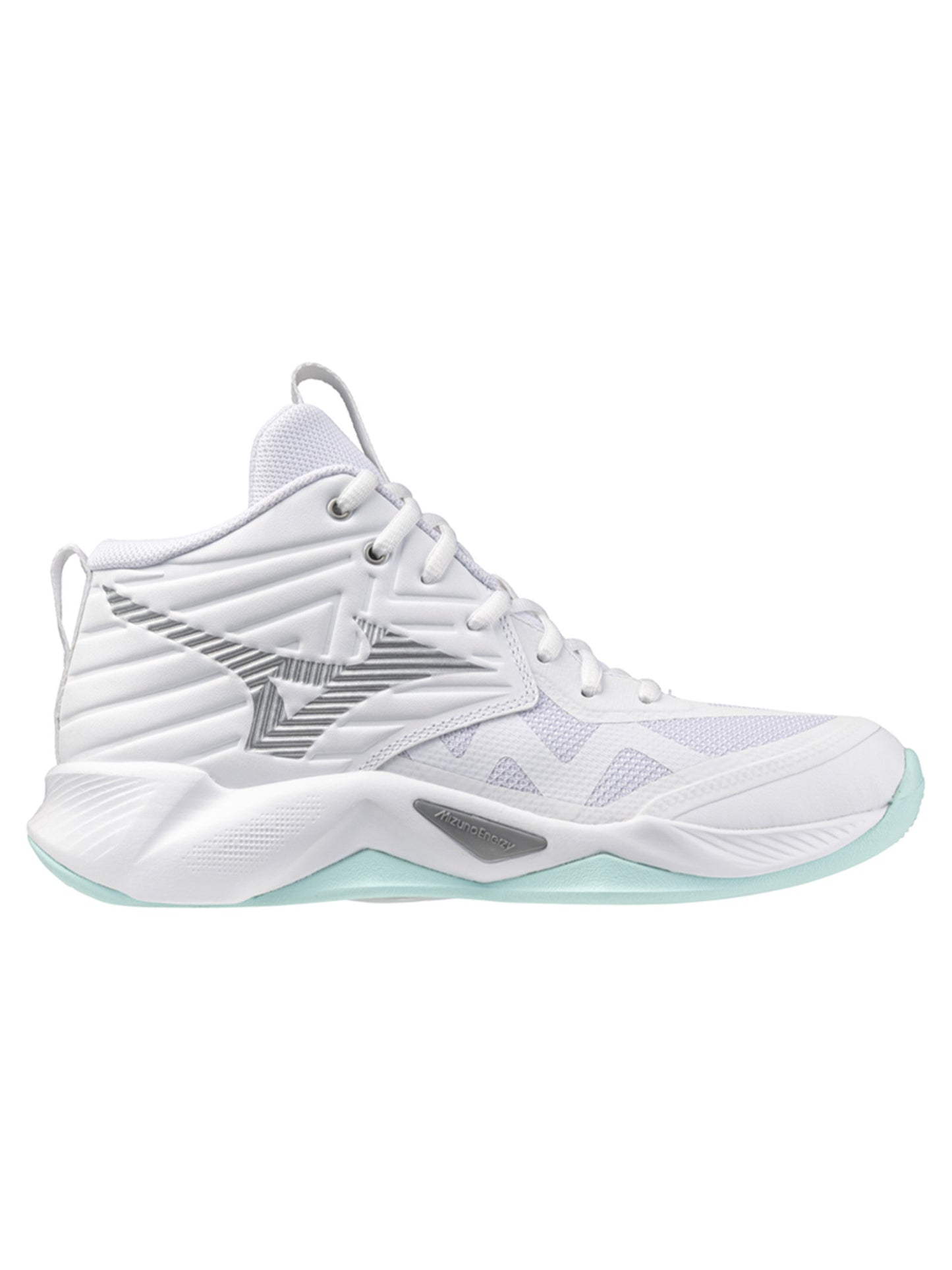 SCARPA PALLAVOLO WAVE MOMENTUM PRO MID MIZUNO DA DONNA BIANCO